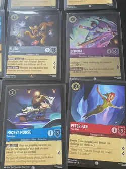 Disney Lorcana Cards Lot (some Foils) Never Played Sole Owner - Image 2
