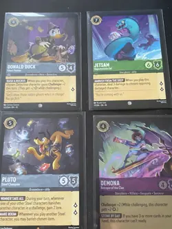Disney Lorcana Cards Lot (some Foils) Never Played Sole Owner - Image 5