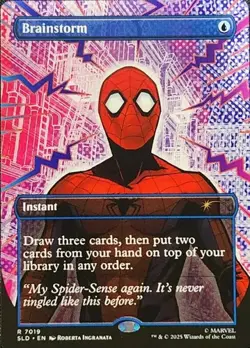 Brainstorm (#7019) - Extended Art SLD NM MTG - Image 1