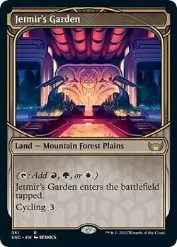 Magic The Gathering MTG JETMIR'S GARDEN SHOWCASE Streets of New Capenna NM - Image 1