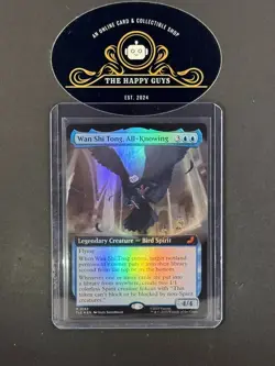 MTG Wan Shi Tong, All-Knowing (Extended Foil) #182 Avatar Eternal Legal - Image 1