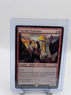 Wartime Protestors 160 NM MTG Avatar: The Last Airbender Magic - Image 1