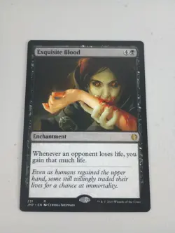 MTG Exquisite Blood Jumpstart Magic The Gathering NM - Image 1