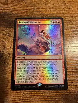 MTG Magic The Gathering Avatar Storm of Memories Eternal-Legal Foil! - Image 1