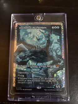 Overlord of the Floodpits (Showcase) (Fracture Foil) Duskmourn: House of Horror - Image 1