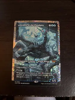 Overlord of the Floodpits (Showcase) (Fracture Foil) Duskmourn: House of Horror - Image 3
