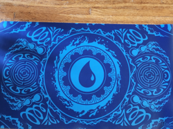MTG Magic the Gathering Island Playmat Comes with a Playmat Tube - Image 1