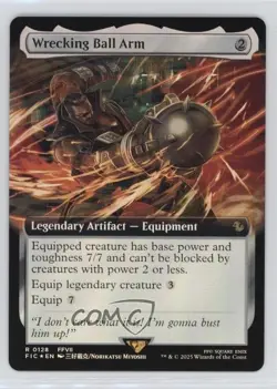 Wrecking Ball Arm (Extended) Foil #0128 - Image 1