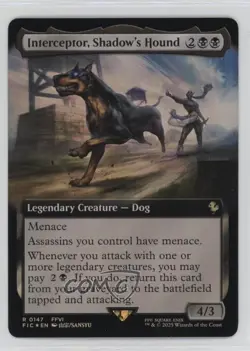 Interceptor Shadow's Hound (Extended) Foil #0147 - Image 1