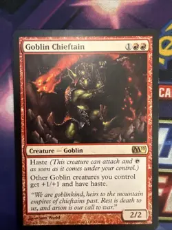 Goblin Chieftain #138 (LP) Magic 2012 (M12) M12 Magic MTG - Image 1