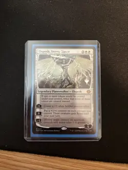 Elspeth, Storm Slayer Tarkir: Dragonstorm - Foil Planeswalker Stamp - Pack Fresh - Image 1