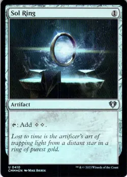MTG Sol Ring (410) | NM Foil | Commander Masters {CMM} - Image 2