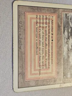 Plateau - Revised Edition - Dual Land - Vintage MTG - HP - Image 2