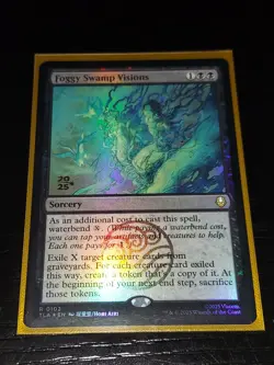 ** Foggy Swamp Vision PreRelease Foil - Avatar The Last Air Bender ** [NM] MTG - Image 1
