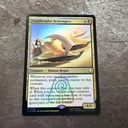 Prerelease FOIL SANDBENDER SCAVENGERS mtg NM The Last Airbender Rare - Image 1