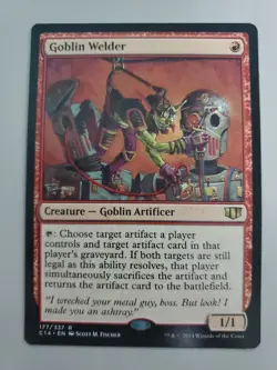 MTG Goblin Welder Commander 2014 Regular Rare - Image 1