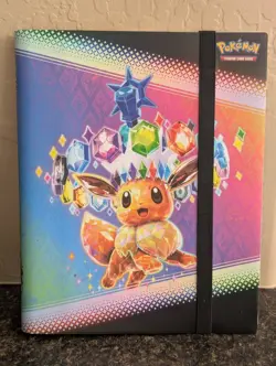 Pokemon- Prismatic Evolutions Binder Collection - Binder ONLY- Eevee Binder - Image 1