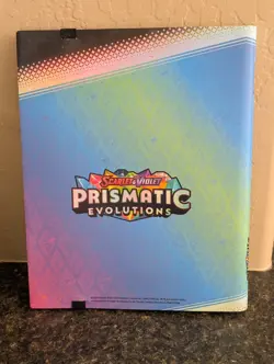 Pokemon- Prismatic Evolutions Binder Collection - Binder ONLY- Eevee Binder - Image 2