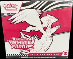 Pokemon Scarlet & Violet White Flare Elite Trainer Box ETB Factory Sealed - Image 1
