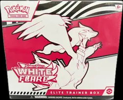 Pokemon Scarlet & Violet White Flare Elite Trainer Box ETB Factory Sealed - Image 2