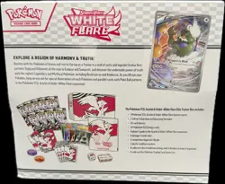 Pokemon Scarlet & Violet White Flare Elite Trainer Box ETB Factory Sealed - Image 3