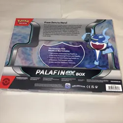 Pokemon TCG Palafin ex Box w 4 Booster Packs + 3 Promos Factory Sealed NEW - Image 2