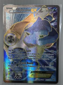 Pokemon TCG Blastoise EX Full Art Ultra Rare XY 142/146 - Image 2