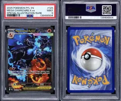 PSA 9 Pokemon Mega Charizard X EX Special illustration 125/94 Phantasmal Flames - Image 2