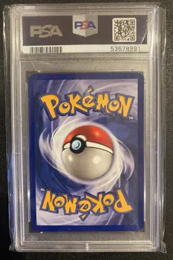 1999 Pokemon TCG Fossil Graveler 1st Edition 37/62 PSA 9 MINT - Image 2