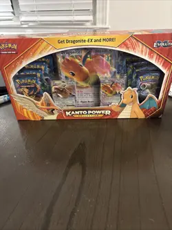 Pokemon TCG XY Evolutions Kanto Power Collection Box Dragonite EX Factory Sealed - Image 1