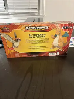 Pokemon TCG XY Evolutions Kanto Power Collection Box Dragonite EX Factory Sealed - Image 3