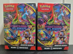 Pokemon TCG Phantasmal Flames Booster Bundle Sealed x2 - Image 1