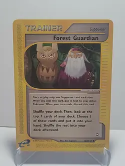 Forest Guardian 123/147 Pokemon Aquapolis Uncommon Trainer LP Used See Pictures - Image 1