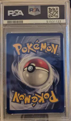 1999 English Pokemon 1st Edition Base Set PSA 9 Mint POLIWAG 59/102 - Image 2