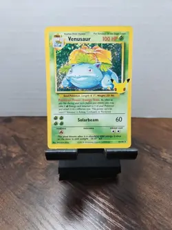 2021 Pokemon Celebrations Venusaur Holo 15/102 Classic Collection 25th Mint - Image 1