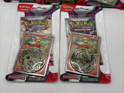 Pokemon Scarlet & Violet Paldea Evolved Growlithe & Smoliv Booster Pack Qty.5 - Image 3