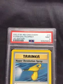 Pokemon: 1st Edition Neo Discovery Uncommon: Hyper Devolution Spray 73/75: PSA 9 - Image 3