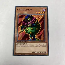 Yugioh! Crass Clown SGX2-END03 Midterm Paradox 1st edition common speed duel - Image 1