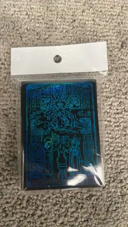 Yu-Gi-Oh! Konami Prismatic God Egyptian God Obelisk Blue Sleeves - Image 1