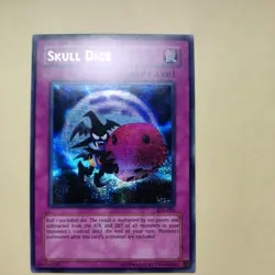 Yu-Gi-Oh! TCG Skull Dice Eternal Duelist Soul (EDS-003) Secret Rare LP - Image 2