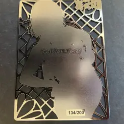 Goddess Story Gold METAL Card - Maiden Party - Serial Number #/200! Tatsumaki - Image 5