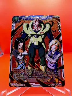 Dragon Ball Super CCG Might Of The Red Ribbon Army Foil XD2-06 ST Anime Card - Image 1