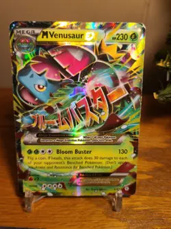 Pokemon Mega M Venusaur EX Holo Rare Card Generations 2/83 MP - Image 1