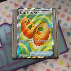 Buddy-Buddy Poffin 167/132 FULL ART - NM Pokemon Card - Image 1