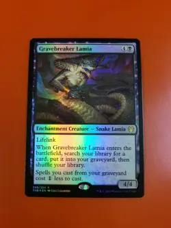 1x Gravebreaker Lamia | FOIL | Theros Beyond Death | MTG Magic Cards - Image 3