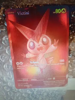 Pokemon Card Victini 171/086 Black Bolt Rare Holo Card Mint Or Better Condition - Image 1