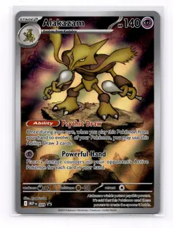 Alakazam 009 Me: Mega Evolution Promo Holo Pokemon Card Mint - Image 1
