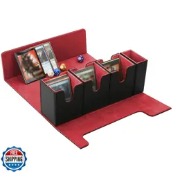 FOTEEMO Card Deck Box For MTG, 4 in 1 Commander Deck Box Magic The Gathering - Image 1