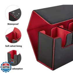FOTEEMO Card Deck Box For MTG, 4 in 1 Commander Deck Box Magic The Gathering - Image 3