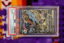 Pokemon TCG Greninja ex 132 Sv: Scarlet & Violet Promo Cards Holo PSA Grade 8 - Image 4
